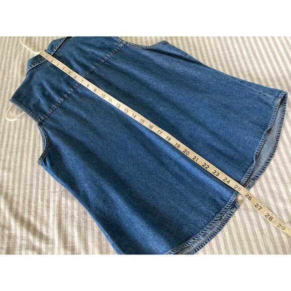 Sonoma Jean Company Denim Vest - Women's Size Medium - Picture 4 of 5